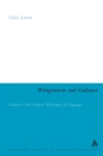 Wittgenstein and Gadamer : Towards a Post-Analytic Philosophy of Language - Book