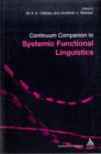 Bloomsbury Companion to Systemic Functional Linguistics - Book