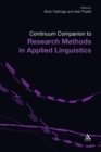 Continuum Companion to Research Methods in Applied Linguistics - Book