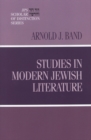 Studies in Modern Jewish Literature - Book