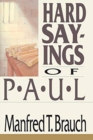 Hard Sayings of Paul - Book