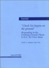 ""Check Six Begins on the Ground" : Responding to the Evolving Ground Threat to U.S. Air Force Bases - Book