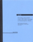 Proceedings of the Rand Project Air Force Workshop on Transatmospheric Vehicl - Book