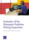 Evaluation of the Shreveport Predictive Policing Experiment - Book