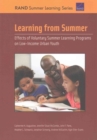 Learning from Summer : Effects of Voluntary Summer Learning Programs on Low-Income Urban Youth - Book