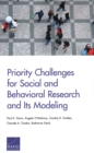 Priority Challenges for Social and Behavioral Research and Its Modeling - Book