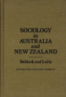 Sociology in Australia and New Zealand : Theory and Methods - Book