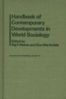 Handbook of Contemporary Developments in World Sociology - Book