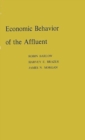 Economic Behavior of the Affluent - Book