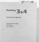 Tapestry Reading 3 and 4 : Instructor's Manual - Book