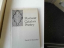 Postwar Catalan Poetry - Book