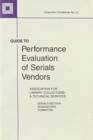 Guide to Performance Evaluation of Serials Vendors - Book