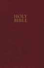 KJV, Gift and Award Bible, Imitation Leather, Burgundy, Red Letter Edition - Book