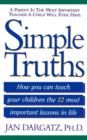 SIMPLE TRUTHS - Book
