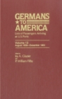 Germans to America, Aug. 1, 1859-Dec. 31, 1860 : Lists of Passengers Arriving at U.S. Ports - Book