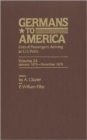 Germans to America, Jan. 3, 1870-Dec. 31, 1870 : Lists of Passengers Arriving at U.S. Ports - Book