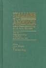 Italians to America, June 1897 - May 1898 : Lists of Passengers Arriving at U.S. Ports - Book