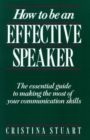 How To Be an Effective Speaker - Book