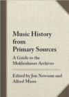 Music History from Primary Sources - Book