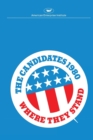 The Candidates 1980 : Where They Stand - Book