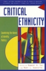 Critical Ethnicity : Countering the Waves of Identity Politics - Book