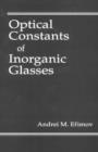 Optical Constants of Inorganic Glasses - Book