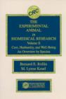 The Experimental Animal in Biomedical Research : Care, Husbandry, and Well-Being-An Overview by Species, Volume II - Book