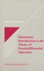 Elementary Introduction to the Theory of Pseudodifferential Operators - Book