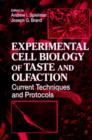 Experimental Cell Biology of Taste and Olfaction : Current Techniques and Protocols - Book