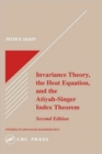 Invariance Theory : The Heat Equation and the Atiyah-Singer Index Theorem - Book