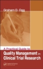 A Practical Guide to Quality Management in Clinical Trial Research - Book