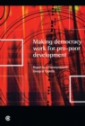 Making Democracy Work for Pro-Poor Development : Report of the Commonwealth Expert Group on Development and Democracy - Book
