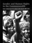 Gender and Human Rights in the Commonwealth : Some Critical Issues for Action in the Decade 2005-2015 - Book
