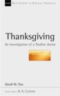 Thanksgiving : An Investigation Of A Pauline Theme - Book