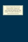 Visitation Articles and Injunctions of the Early Stuart Church: I. 1603-25 - Book