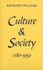 Culture and Society: 1780-1950 - Book