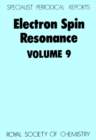 Electron Spin Resonance : Volume 9 - Book