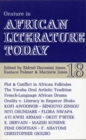 ALT 18 Orature in African Literature Today - Book