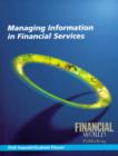 Managing Information in Financial Service - Book