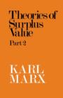 Theories of Surplus Value : Pt. 2 - Book