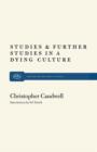 Studies and Further Studies in a Dying Culture - Book