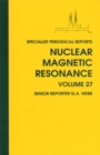 Nuclear Magnetic Resonance : Volume 27 - Book