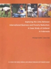 Exploring the Links Between International Business and Poverty Reduction - Book
