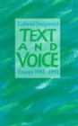 Text and Voice : Essays - Book
