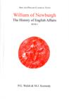 William of Newburgh: The History of English Affairs, Book 1 - Book