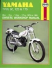 Yamaha TY50, 80, 125 & 175 (74 - 84) Haynes Repair Manual - Book