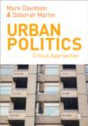 Urban Politics : Critical Approaches - Book
