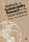 Methods of Sustainability Research in the Social Sciences - Book