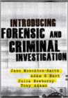 Introducing Forensic and Criminal Investigation - Book