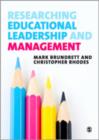 Researching Educational Leadership and Management : Methods and Approaches - Book